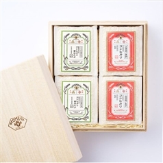 AKOMEYA TOKYO/ 令和6年度　謹製桐箱入り　コシヒカリ2種食べ比べセット【2合パック（白米）】
