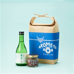 【父の日限定ラッピングでお届け】AKOMEYA TOKYO/ 日本酒と肴を嗜むセット