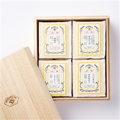 AKOMEYA TOKYO/ 令和7年産 「もっちり」食味のお米 4種食べ比べセット 謹製桐箱入り