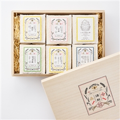 AKOMEYA TOKYO/ 令和7年産 6つの品種のお米食べ比べセット 謹製桐箱入り