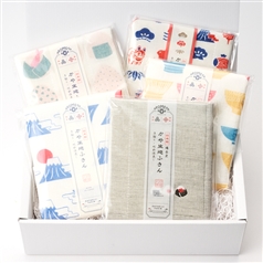 AKOMEYA TOKYO/ かや生地ふきん 5枚セット