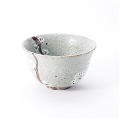 美濃どんぶり市　反りどんぶり　砂唐津　梅紋