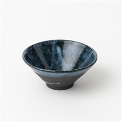 AKOMEYA TOKYO/ MINO MAKELAY 籾灰釉 飯碗 黒土