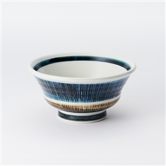 AKOMEYA TOKYO/ 反り小丼 二色掻落とし　丸幸製陶所