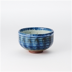 呉須巻き今宵流し 抹茶碗