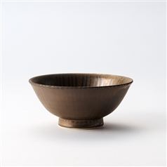 AKOMEYA TOKYO/ 4.5茶漬碗　十草金泥釉