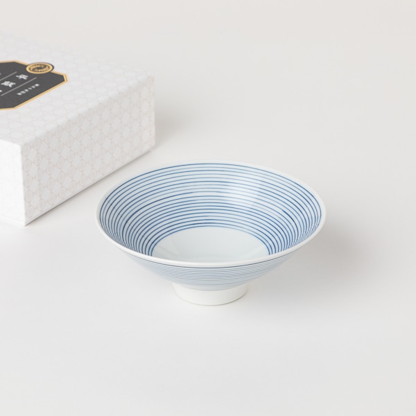 AKOMEYA TOKYO/ 伊万里焼　平飯碗　細駒筋