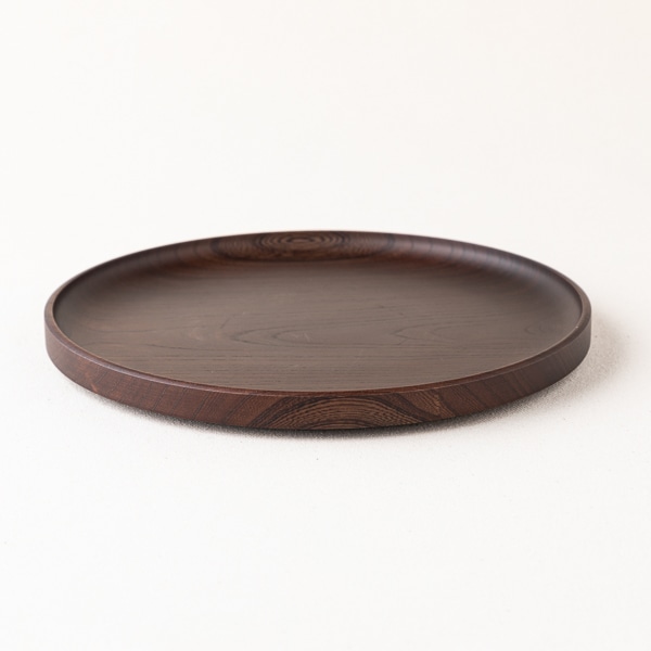 AKOMEYA TOKYO/ 仁取盆皿　ブラウン　24cm