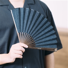 岡山産デニム扇子