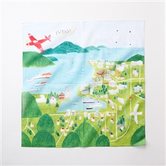 47 Japan Rediscovery ハンカチ 宮城 ホヤ