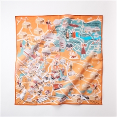 47 Japan Rediscovery ハンカチ 千葉 落花生