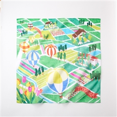 47 Japan Rediscovery ハンカチ 富山 チューリップ