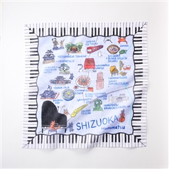 47 Japan Rediscovery ハンカチ 静岡 ピアノ