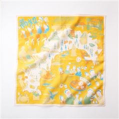 47 Japan Rediscovery ハンカチ 高知 お酒好き