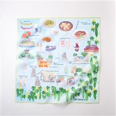 47 Japan Rediscovery ハンカチ 沖縄 ゴーヤ