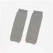 絹屋　極暖　レッグウォーマー　銀色