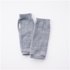 AKOMEYA TOKYO/ 絹屋 極極暖内側シルクアームウォーマー グレー