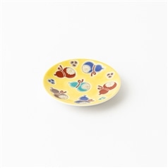 九谷焼　縁起豆皿　六瓢