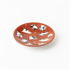 九谷焼 縁起豆皿 瓔珞文(瓔珞文): 食器｜AKOMEYA TOKYO