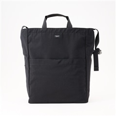 STANDARD SUPPLY/ 2WAY ZIP TOTE ブラック