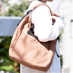 STANDARD SUPPLY/ 2WAY ZIP TOTE  モカ