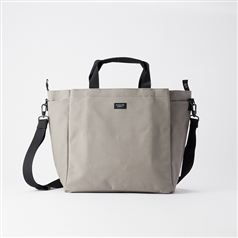 miyo様限定他の方は購入お控えくださm_mefu コットンボイル 切替デザイン STANDARD SUPPLY/ 2WAY FOLD TOTE グレー(グレー): ファッション