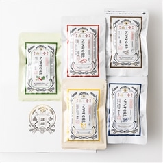AKOMEYA TOKYO/ アコメヤの出汁5種セット　謹製箱付き