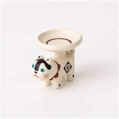 AKOMEYA TOKYO/ ま工房　人形豆皿　米紋犬