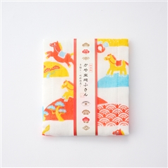 AKOMEYA TOKYO/ かや生地ふきん 馬九行久