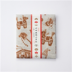 AKOMEYA TOKYO/ かや生地ふきん備長炭・午