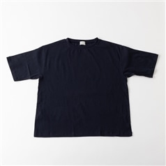 AKOMEYA TOKYO/ steteco　DRYストレッチワイドTシャツ　ダークネイビー　Ｍ