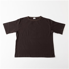 AKOMEYA TOKYO/ steteco　DRYストレッチワイドTシャツ　チャコールグレー　Ｍ