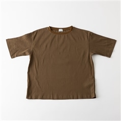 AKOMEYA TOKYO/ steteco　DRYストレッチワイドTシャツ　カーキ　Ｌ