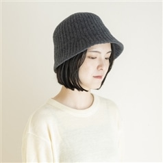 AKOMEYA TOKYO/ サーモウールバケットハット　グレー