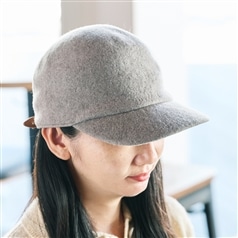 AKOMEYA TOKYO/ Nine Tailor Cestrum Cap グレー