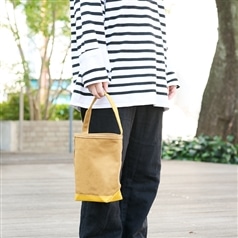 TEMBEA/ BAGUETTE TOTE MINI  NEW-BEIGE×MUSTARD