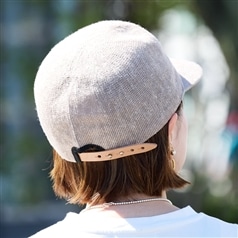 AKOMEYA TOKYO/ Nine Tailor Winged Cap モカ