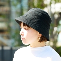 AKOMEYA TOKYO/ Nine Tailor Cattail Thermo Hat ブラック
