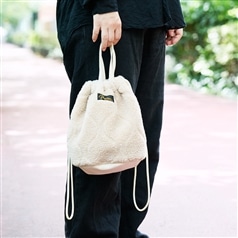 AKOMEYA TOKYO/ NAPRON BOA PATIENTS BAG ベージュ