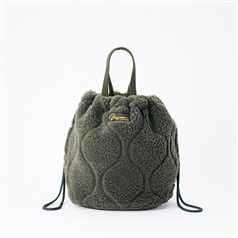 AKOMEYA TOKYO/ NAPRON BOA PATIENTS BAG オリーブ