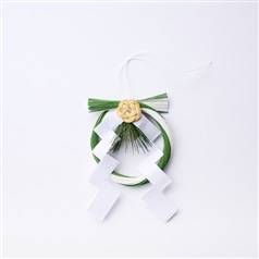 AKOMEYA TOKYO/ 竹尾　水引飾り　緑
