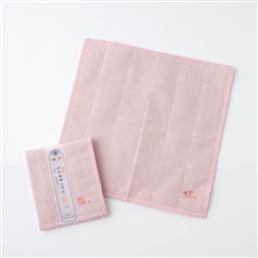AKOMEYA TOKYO/ かや生地ふきん　桜刺繍