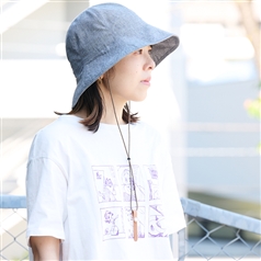 AKOMEYA TOKYO/ Nine Tailor Canna Hat ダンガリー