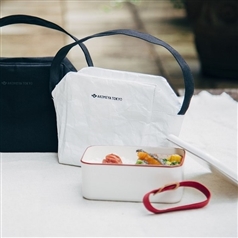 AKOMEYA TOKYO/ お弁当保冷バッグ　白