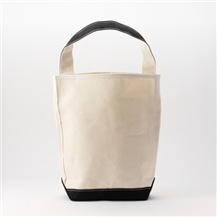 TEMBEA/ BAGUETTE TOTE M NATURAL×BLACK