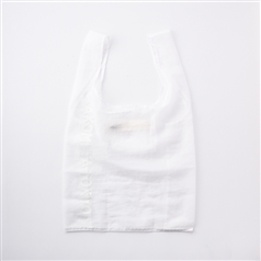 AKOMEYA TOKYO/ コンパクトショッピングバッグ ホワイト