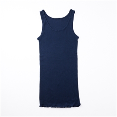 AKOMEYA TOKYO/ on肌 リブタンクトップ ネイビー