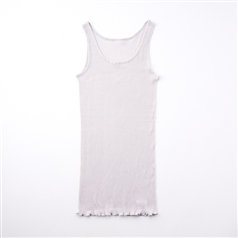 AKOMEYA TOKYO/ on肌 リブタンクトップ グレー