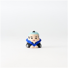 福助×AKOMEYA TOKYO おみくじ人形 福助 青