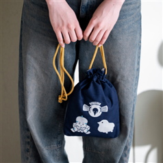 福助×AKOMEYA TOKYO 本品堂 合財袋